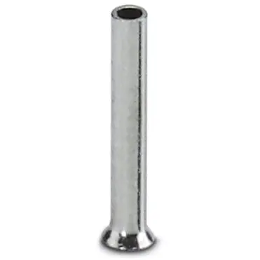 Uninsulated wire end ferrule, 0.25 mm², 7 mm long, silver, 3202478 - 1