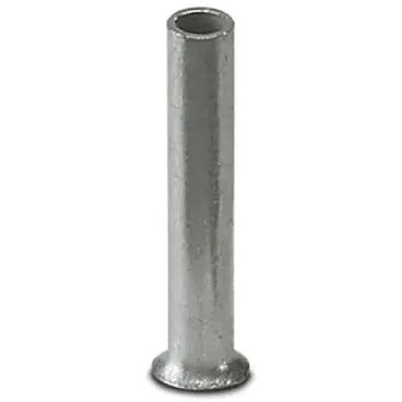 Uninsulated wire end ferrule, 0.34 mm², 7 mm long, silver, 3009202 - 1
