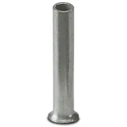 Uninsulated wire end ferrule, 0.34 mm², 7 mm long, silver, 3009202