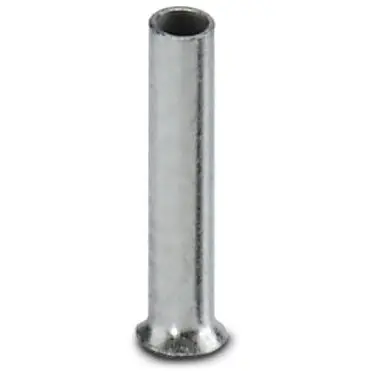 Uninsulated wire end ferrule, 0.75 mm², 8 mm long, silver, 3202504 - 1