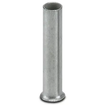 Uninsulated wire end ferrule, 1.5 mm², 10 mm long, DIN 46228-1, silver, 3200276 - 1