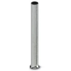 Uninsulated wire end ferrule, 1.5 mm², 18 mm long, DIN 46228-1, silver, 3202601