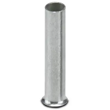 Uninsulated wire end ferrule, 2.5 mm², 12 mm long, DIN 46228-1, silver, 3200292 - 1