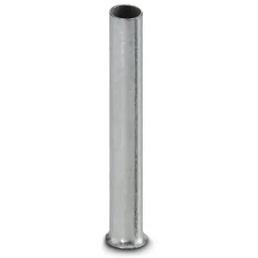 Uninsulated wire end ferrule, 2.5 mm², 18 mm long, DIN 46228-1, silver, 3202821 - 1