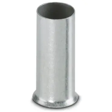 Uninsulated wire end ferrule, 25 mm², 18 mm long, DIN 46228-1, silver, 3200373 - 1