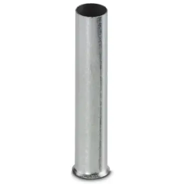 Uninsulated wire end ferrule, 25 mm², 40 mm long, silver, 3241238 - 1