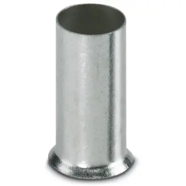 Uninsulated wire end ferrule, 35 mm², 18 mm long, silver, 3200399 - 1