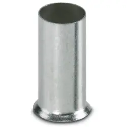 Uninsulated wire end ferrule, 35 mm², 18 mm long, silver, 3200399