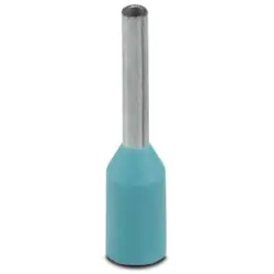 Insulated wire end ferrule, 0.34 mm², 10.5 mm/6 mm long, turquoise, 3203053