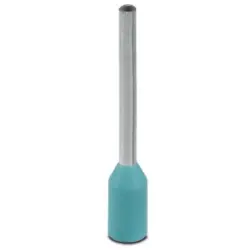 Insulated wire end ferrule, 0.34 mm², 14.5 mm/10 mm long, turquoise, 3241129