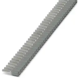 Insulated wire end ferrule, 0.75 mm², 14 mm/8 mm long, DIN 46228-4, gray, 1200105