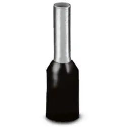 Wire end ferrule, 1.5 mm², 14 mm/8 mm long, black, 3200917