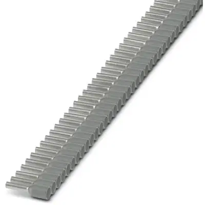 Insulated wire end ferrule, 2.5 mm², 14 mm/8 mm long, DIN 46228-4, gray, 1200164 - 1