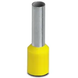 Insulated wire end ferrule, 4.0 mm², 17 mm/10 mm long, DIN 46228-4, gray, 3200535