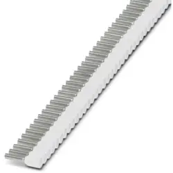 Insulated wire end ferrule, 0.5 mm², 14 mm/8 mm long, DIN 46228-4, white, 1200104