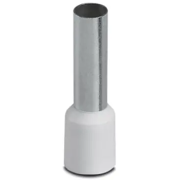 Insulated wire end ferrule, 16 mm², 28 mm/18 mm long, white, 3200153 - 1