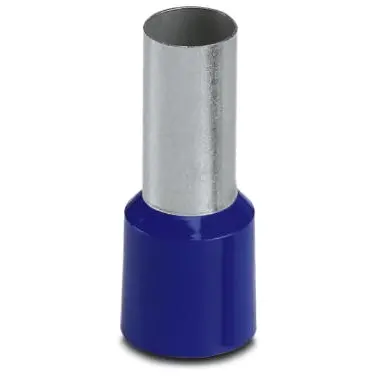 Insulated wire end ferrule, 50 mm², 36 mm/20 mm long, DIN 46228-4, blue, 3200454 - 1