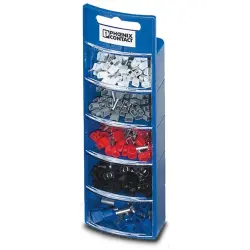 Double wire end ferrules assortment, 225 pieces, 3202986