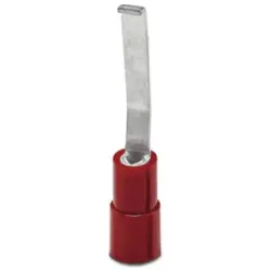Insulated pin cable lug, 0.5-1.5 mm², AWG 20 to 16, 2.8 mm, red, 3240015