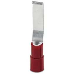 Insulated pin cable lug, 0.5-1.5 mm², AWG 20 to 16, 4.6 mm, red, 3240568