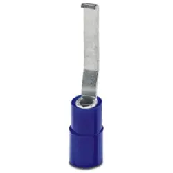 Insulated pin cable lug, 1.5-2.5 mm², AWG 16 to 14, 2.8 mm, blue, 3240046