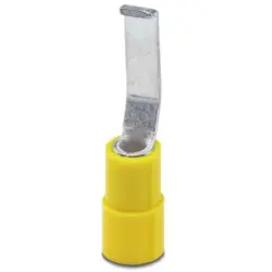 Insulated pin cable lug, 4.0-6.0 mm², AWG 12 to 10, 4.6 mm, yellow, 3240570