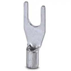 Uninsulated forked cable lug, 0.5-1.5 mm², AWG 20 to 16, M3.5, silver, 3240138