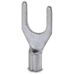 Uninsulated forked cable lug, 0.5-1.5 mm², AWG 20 to 16, M5, silver, 3240140