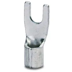 Uninsulated forked cable lug, 1.5-2.5 mm², AWG 16 to 14, M3, silver, 3240142