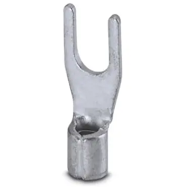 Uninsulated forked cable lug, 1.5-2.5 mm², AWG 16 to 14, M3.5, silver, 3240143 - 1
