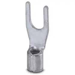 Uninsulated forked cable lug, 1.5-2.5 mm², AWG 16 to 14, M3.5, silver, 3240143