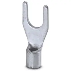 Uninsulated forked cable lug, 1.5-2.5 mm², AWG 16 to 14, M4, silver, 3240144