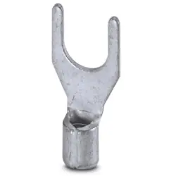 Uninsulated forked cable lug, 1.5-2.5 mm², AWG 16 to 14, M5, silver, 3240145