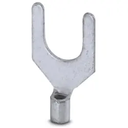 Uninsulated forked cable lug, 1.5-2.5 mm², AWG 16 to 14, M8, silver, 3240147