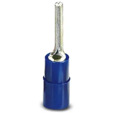 Insulated pin cable lug, 1.5-2.5 mm², AWG 16 to 14, 2 mm, blue, 3240066 - 1