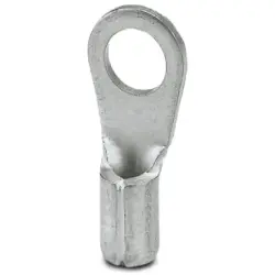 Uninsulated ring cable lug, 0.5-1.0 mm², AWG 20 to 18, 3.7 mm, M3.5, metal, 3240071