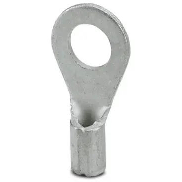 Uninsulated ring cable lug, 0.5-1.0 mm², AWG 20 to 18, 4.3 mm, M4, metal, 3240072 - 1