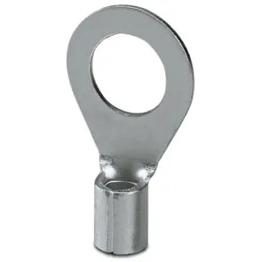 Uninsulated ring cable lug, 10 mm², AWG 8, 10.5 mm, M10, metal, 3240092 - 1