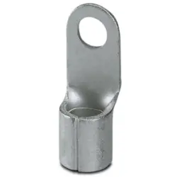 Uninsulated ring cable lug, 25 mm², AWG 4, 6.5 mm, M6, metal, 3240100