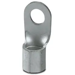 Uninsulated ring cable lug, 35 mm², AWG 2, 8.4 mm, M8, metal, 3240106