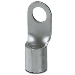 Uninsulated ring cable lug, 50 mm², AWG 1, 10.5 mm, M10, metal, 3240112