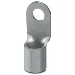 Uninsulated ring cable lug, 50 mm², AWG 1, 8.4 mm, M8, metal, 3240111
