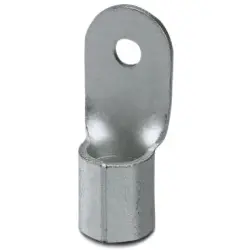 Uninsulated ring cable lug, 70 mm², AWG 2, 6.5 mm, M6, metal, 3240115