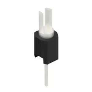 Pin header, 1 pole, pitch 2.54 mm, straight, black, MK 02 1 Z - 1