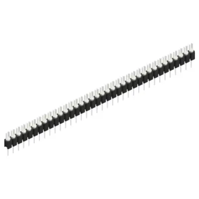 Pin header, 36 pole, pitch 2.54 mm, straight, black, MK 02 36 Z - 1