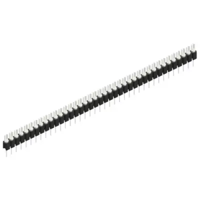Pin header, 39 pole, pitch 2.54 mm, straight, black, MK 02 39 Z - 1
