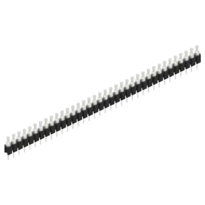Pin header, 36 pole, pitch 2.54 mm, straight, black, MK 03 36 Z - 1