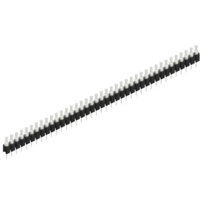 Pin header, 39 pole, pitch 2.54 mm, straight, black, MK 03 39 Z - 1