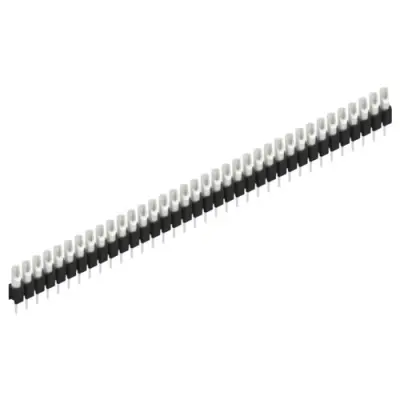Pin header, 36 pole, pitch 2.54 mm, straight, black, MK 04 36 Z - 1