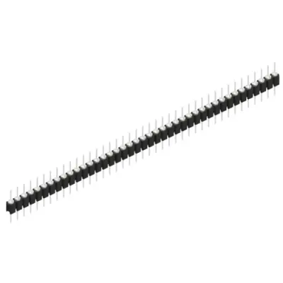 Pin header, 41 pole, pitch 2.54 mm, straight, black, MK 05 41 Z - 1